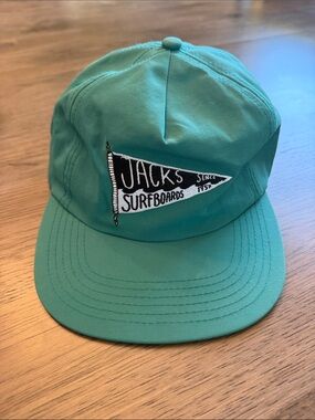 Jacks Surfboards Green/Teal Adjustable Hat